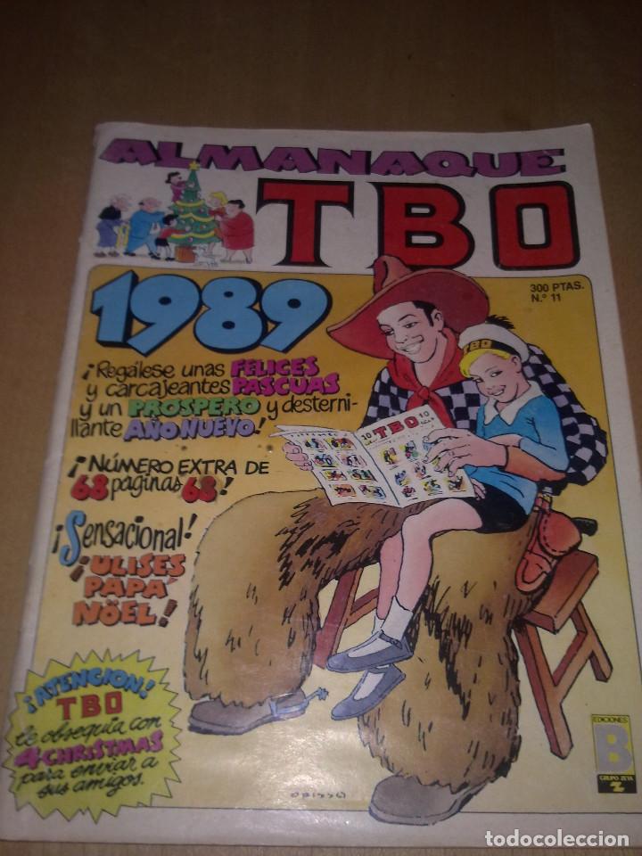 Tebeos: LOTE  ALMANAQUE 1989 Y 2 TEBEOS - Foto 2
