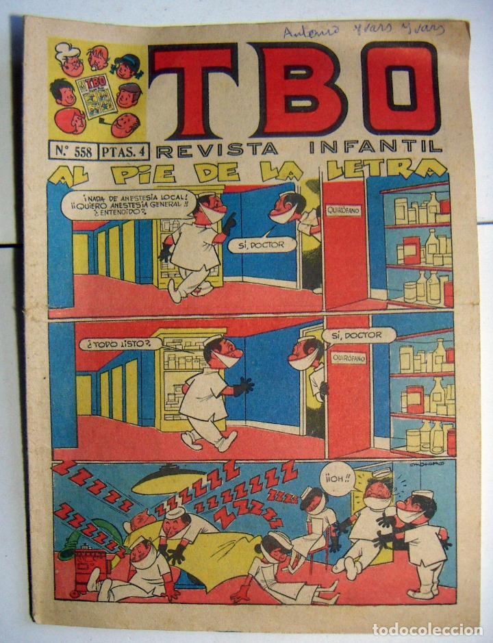 Tebeos: TBO EDITORIAL BUIGAS N&ordm; 558 1968 - Foto 1