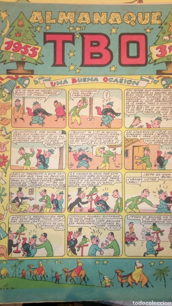 Tebeos: TBO almanaque 1955 - Foto 1
