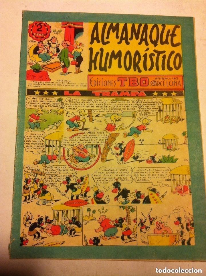 Tebeos: TBO - almanaque humor&iacute;stico 1954 - Foto 1