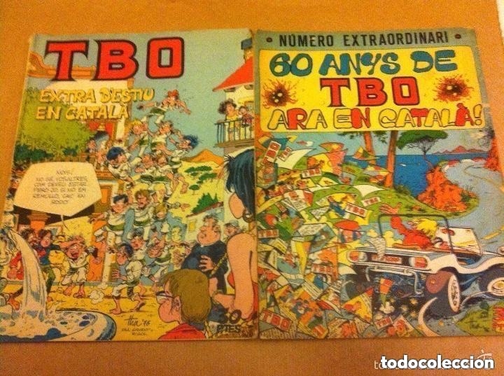 Tebeos: TBO - extras en catal&agrave;- lote de 2 - Foto 1