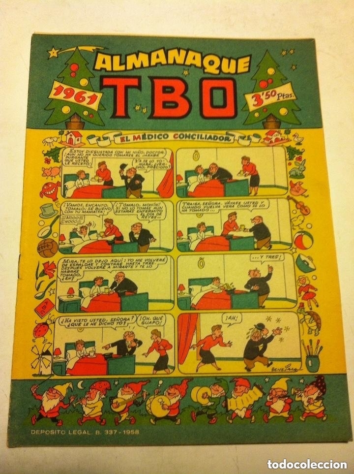 Tebeos: TBO - almanaque 1961 - MBC - Foto 1