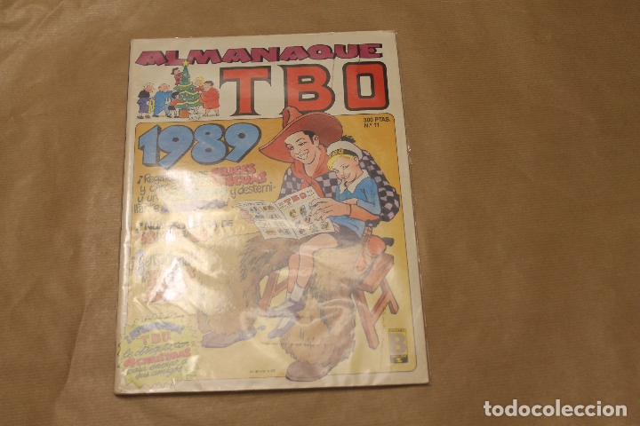 Tebeos: ALMANAQUE TBO 1989, EDICIONES B - Foto 1