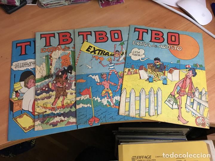 Tebeos: LOTE TBO EXTRA JUNIO, JUNIO, JULIO Y AGOSTO (COB47) - Foto 1