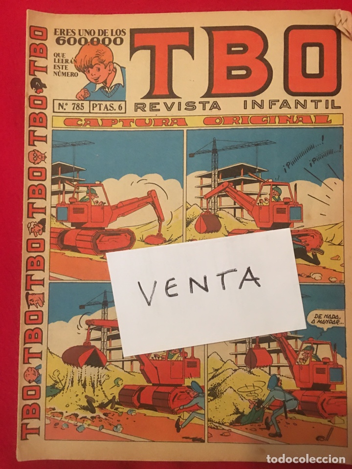 Tebeos: TBO numero 785 portada Coll - Foto 1