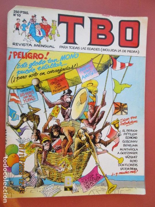Tebeos: TBO REVISTA N&ordm; 10 - 1988 - EDICIONES B. - Foto 1