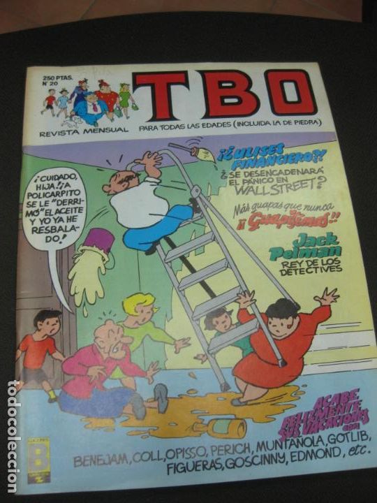 Tebeos: TBO N&ordm; 20. EDICIONES B 1988. - Foto 1