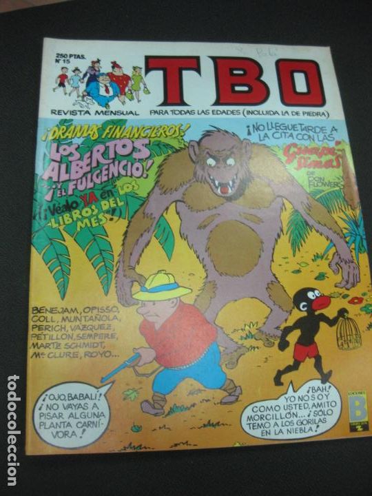 Tebeos: TBO N&ordm; 15. EDICIONES B 1988. - Foto 1