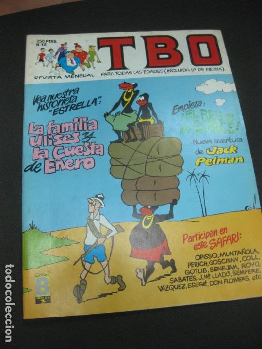 Tebeos: TBO N&ordm; 12. EDICIONES B 1988. - Foto 1