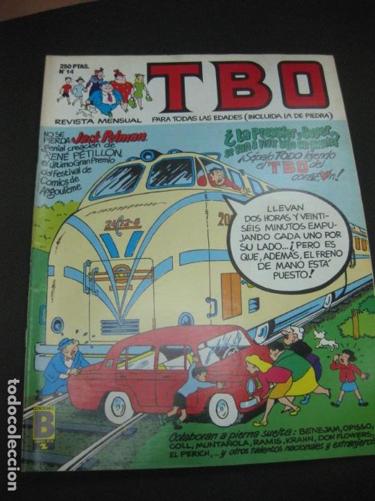Tebeos: TBO N&ordm; 14. EDICIONES B 1988. - Foto 1