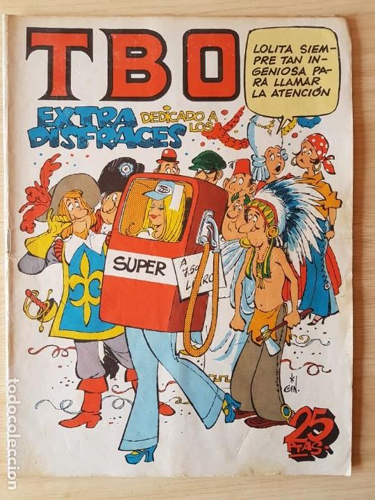 Tebeos: TBO EXTRA dedicado a los disfraces (1974) - Foto 1