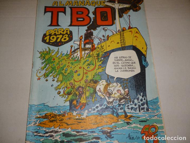 Tebeos: ALMANAQUE TBO PARA 1978 - Foto 1