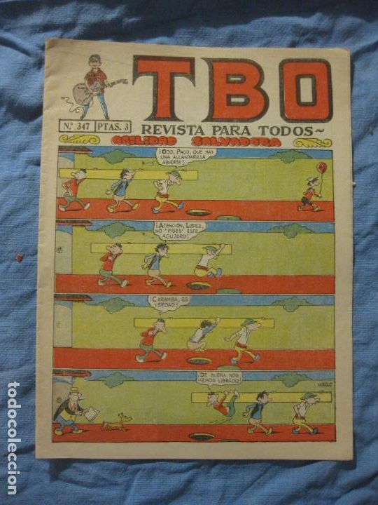 Tebeos: TBO N&ordm; 347. - Foto 1
