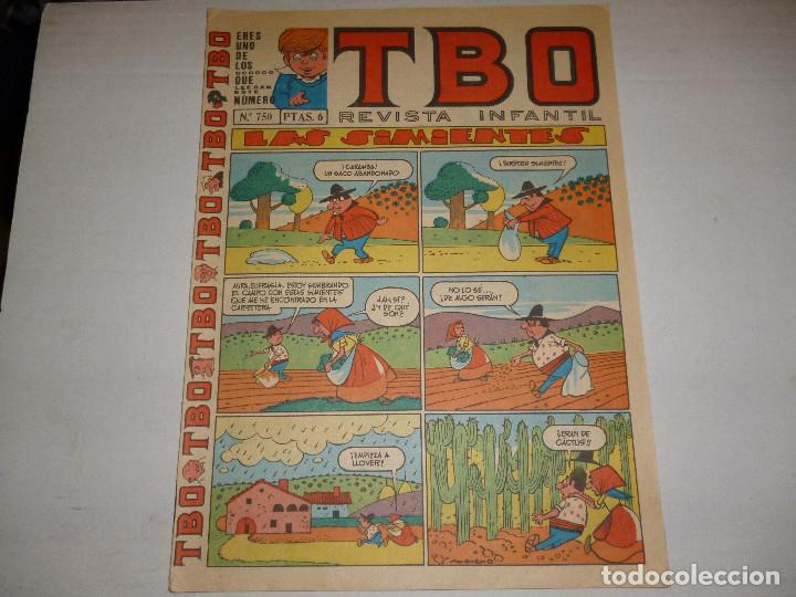 Tebeos: TBO N&ordm; 750 MARZO DE 1972 - LAS SIMIENTES - - Foto 1