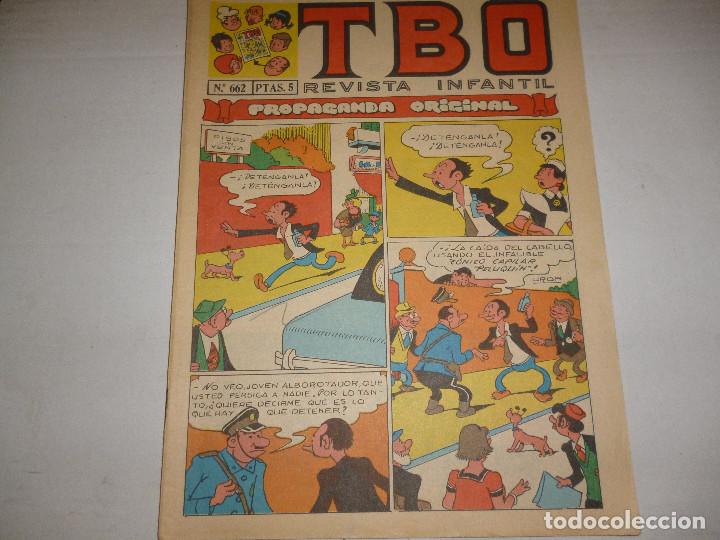 Tebeos: TBO N&ordm; 662 PROPAGANDA ORIGINAL - JULIO - - Foto 1