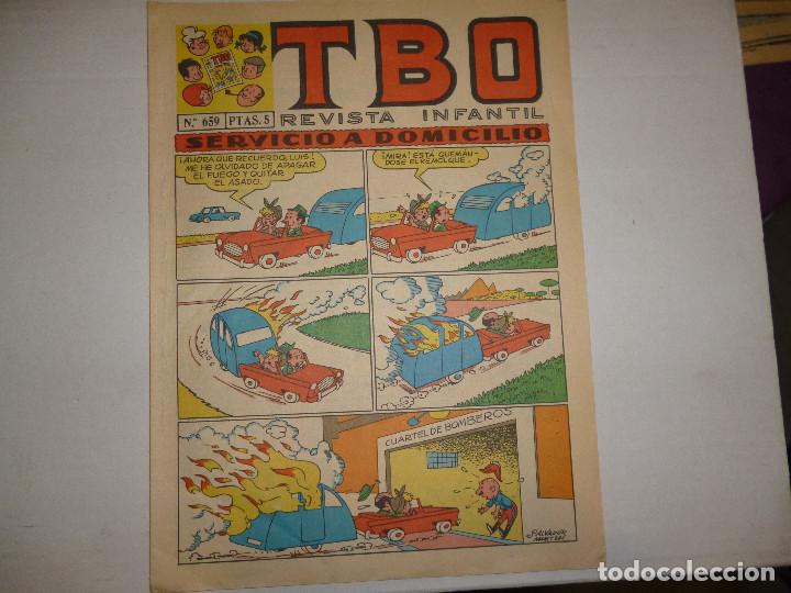 Tebeos: TBO N&ordm; 659 - SERVICIO A DOMICILIO - JUNIO - - Foto 1