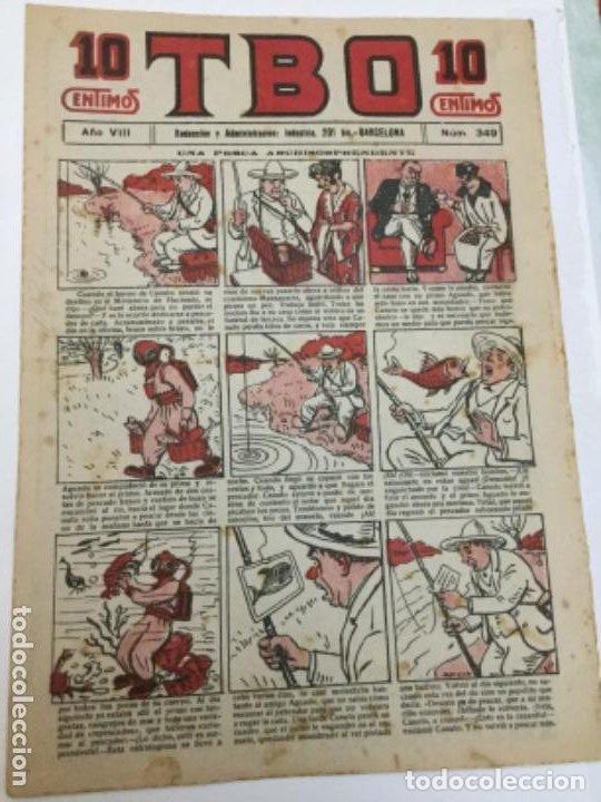 Tebeos: TBO- a&ntilde;o VIII - 1924- num.349 - Foto 1
