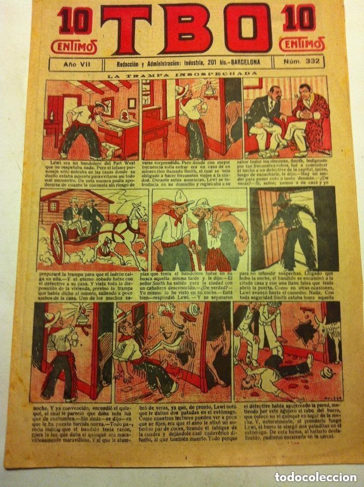 Tebeos: TBO- a&ntilde;o VIII - 1924- num.332 - Foto 1