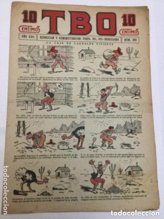 Tebeos: TBO- a&ntilde;o XVII- 1933- num.859 - Foto 1