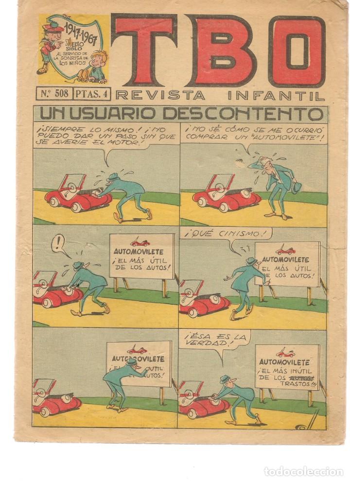 Tebeos: TBO. N&ordm; 508. BUIGAS. (C/A34) - Foto 1