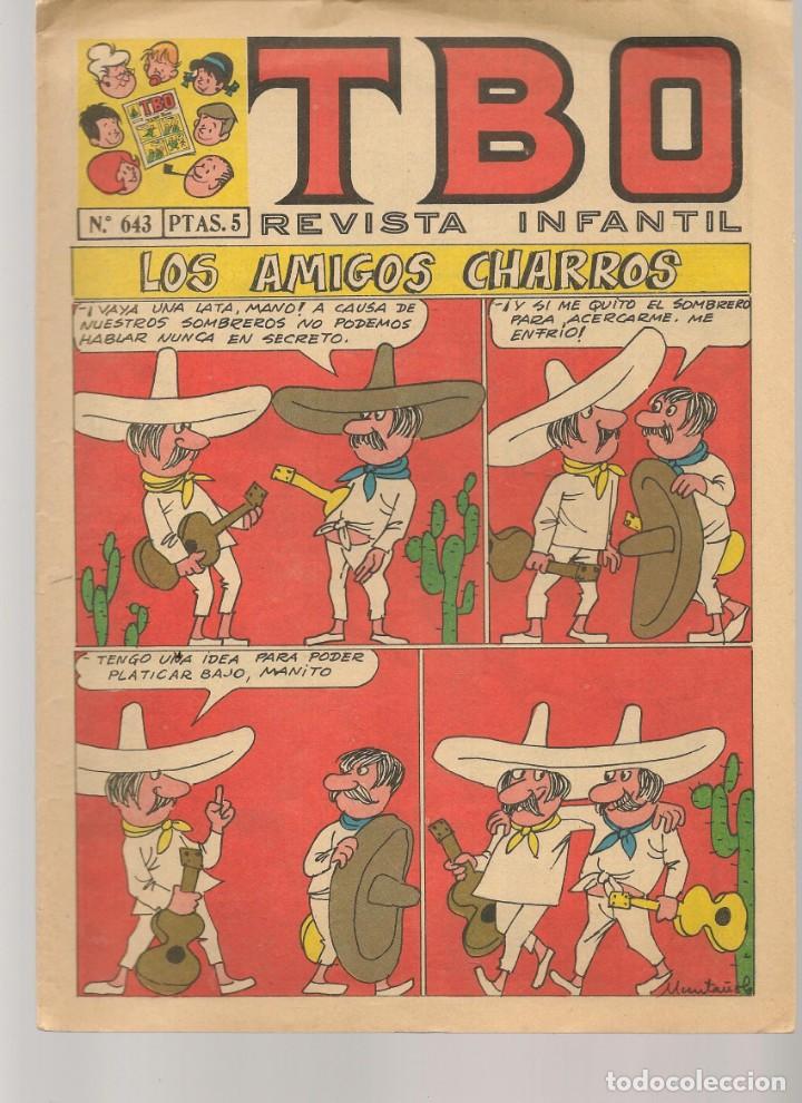 Tebeos: TBO. N&ordm; 643. BUIGAS (C/A34) - Foto 1