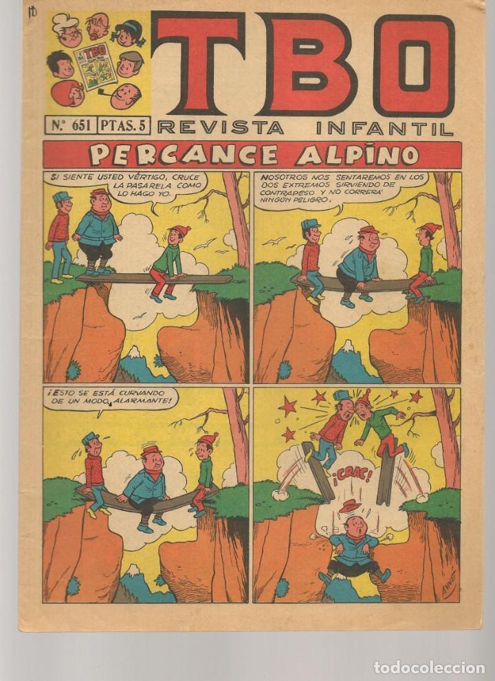 Tebeos: TBO. N&ordm; 651. BUIGAS (C/A34) - Foto 1