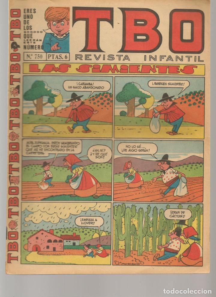 Tebeos: TBO. N&ordm; 750. BUIGAS (C/A34) - Foto 1