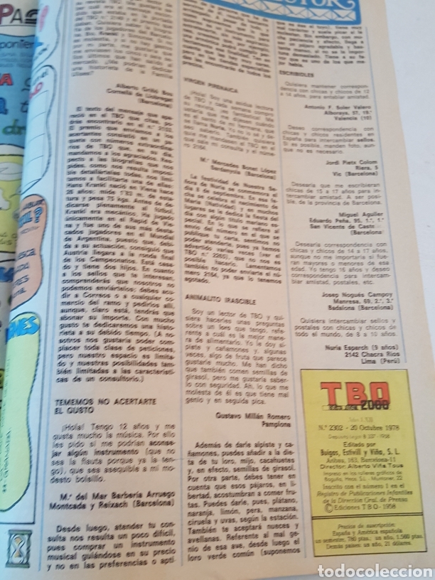 Tebeos: Comic TBO 2000 N&deg; 2302 Octubre 1978 Buigas - Foto 4