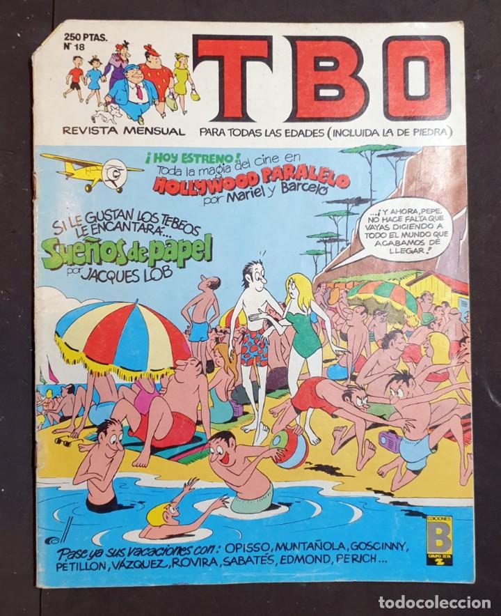 Tebeos: TBO N&ordm; 18, JULIO 1989. - Foto 1