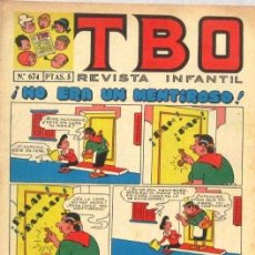 Tebeos: TBO REVISTA INFANTIL - Nº 674 - NO ERA UN MENTIROSO - COMIC