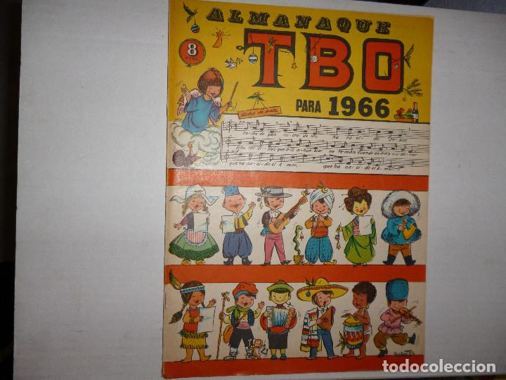 Tebeos: TBO ALMANAQUE PARA 1966 - 8 PTAS - - Foto 1