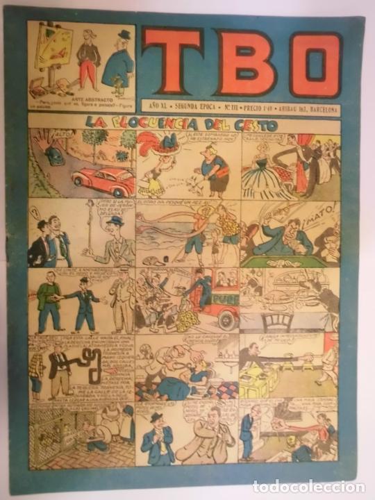 Tebeos: TBO SEGUNDA EPOCA - NUMERO 111 - Foto 1