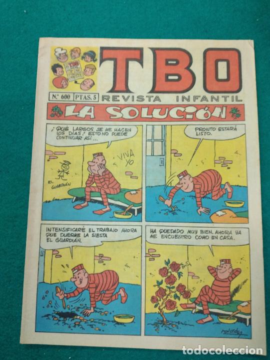 Tebeos: TBO N&ordm; 600 BUIGAS 1969 - Foto 1