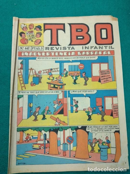 Tebeos: TBO N&ordm; 647 BUIGAS 1970 - Foto 1