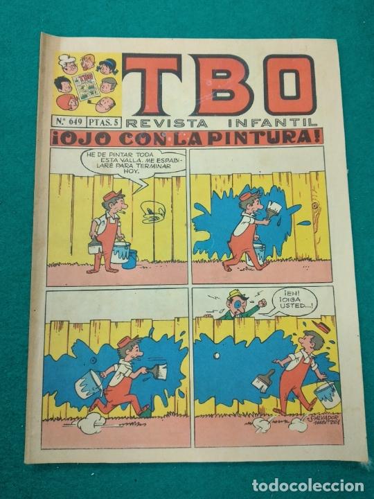 Tebeos: TBO N&ordm; 649 BUIGAS 1970 - Foto 1