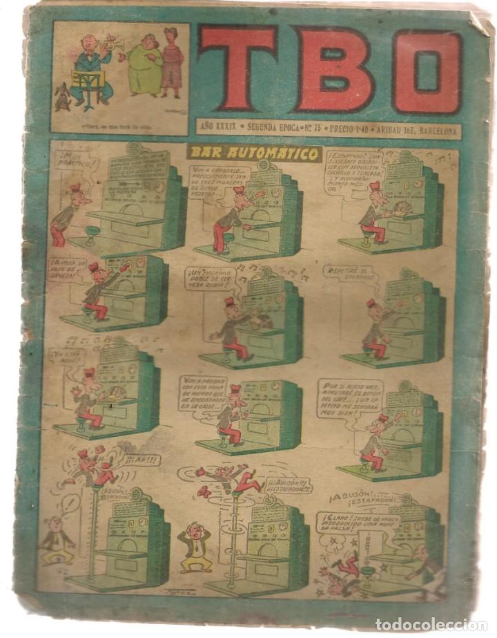 Tebeos: TBO. SEGUNDA &Eacute;POCA. N&ordm; 75. (C/A48) - Foto 1