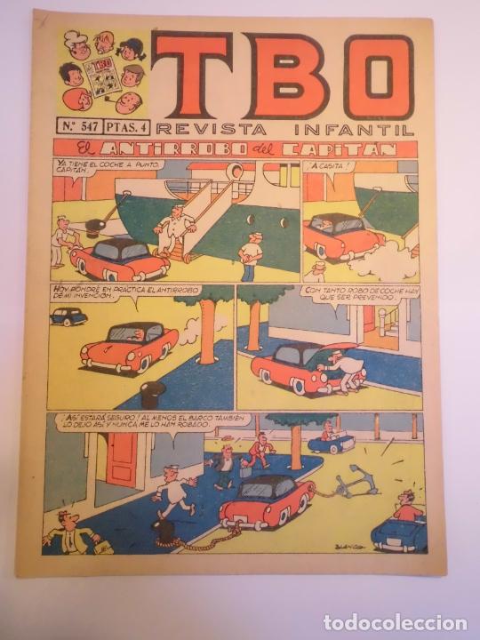 Tebeos: TBO NUM 547 - SEGUNDA EPOCA - Foto 1