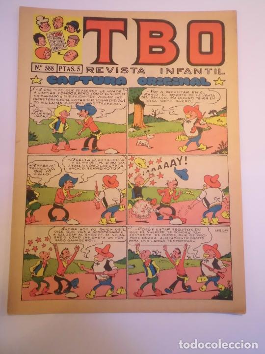 Tebeos: TBO NUM 588 - SEGUNDA EPOCA - Foto 1