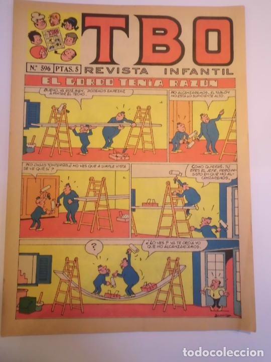 Tebeos: TBO NUM 596 - SEGUNDA EPOCA - Foto 1