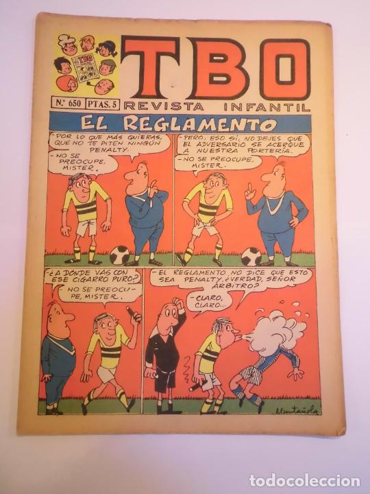 Tebeos: TBO NUM 650 - SEGUNDA EPOCA - Foto 1