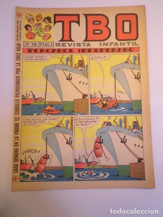 Tebeos: TBO NUM 708 - SEGUNDA EPOCA - Foto 1