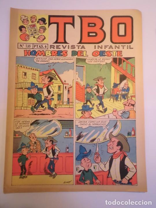 Tebeos: TBO NUM 735 - SEGUNDA EPOCA - Foto 1