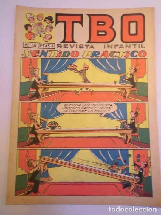 Tebeos: TBO NUM 737 - SEGUNDA EPOCA - Foto 1