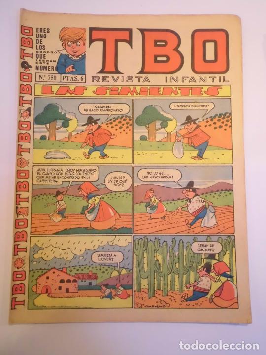 Tebeos: TBO NUM 750 - SEGUNDA EPOCA - Foto 1