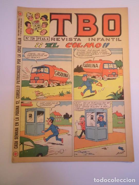 Tebeos: TBO NUM 728 - SEGUNDA EPOCA - Foto 1