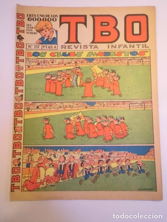 Tebeos: TBO NUM 757 - SEGUNDA EPOCA - Foto 1