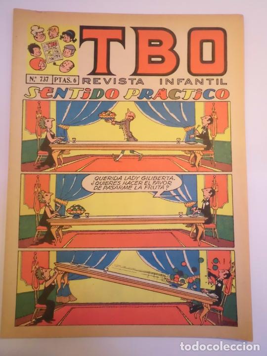 Tebeos: TBO NUM 737 - SEGUNDA EPOCA - Foto 1