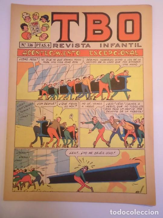 Tebeos: TBO NUM 736 - SEGUNDA EPOCA - Foto 1