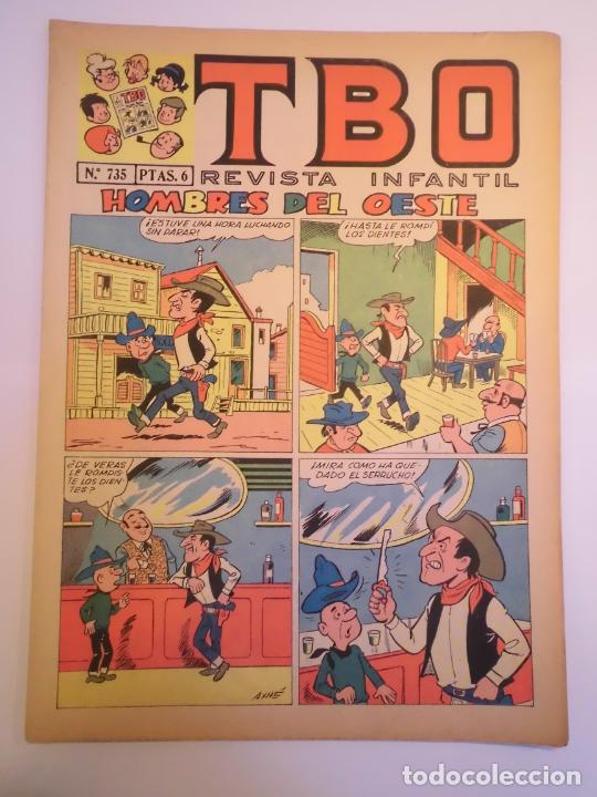 Tebeos: TBO NUM 735 - SEGUNDA EPOCA - Foto 1