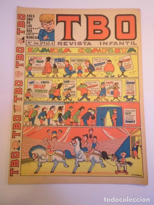 Tebeos: TBO NUM 744 - SEGUNDA EPOCA - Foto 1